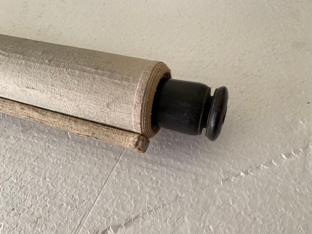 『X016』菘翁 二行書 絹本 掛軸