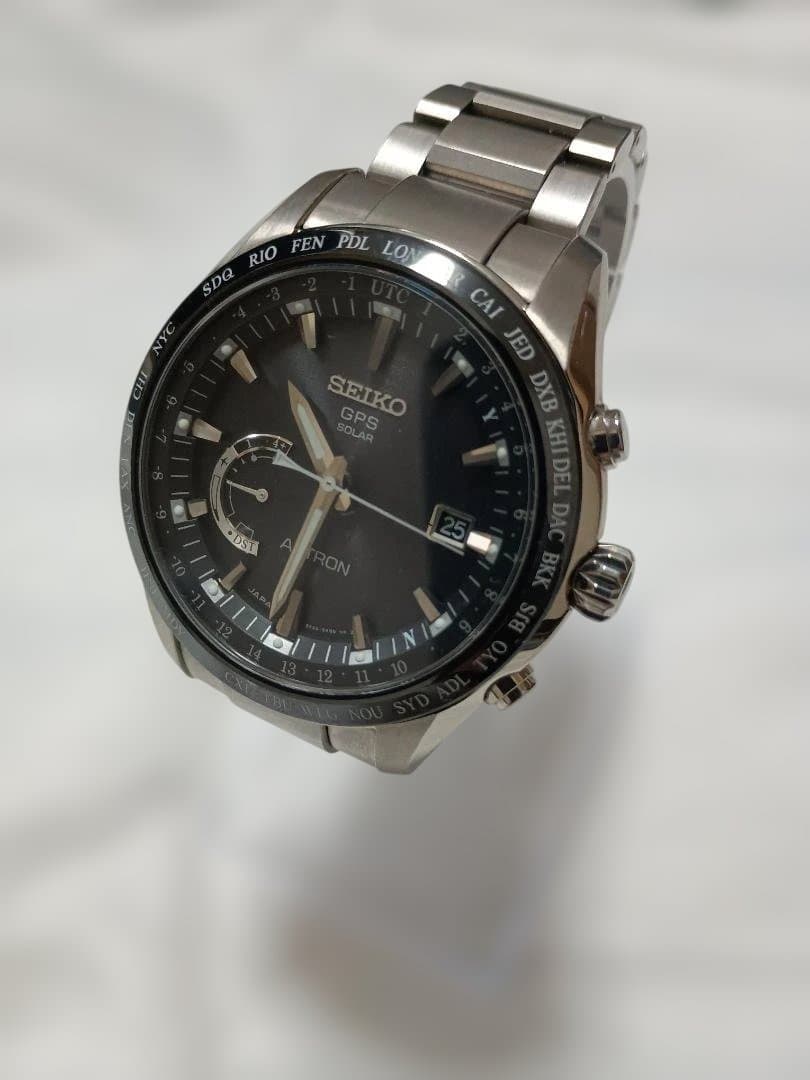 セイコー SEIKO ASTRON/アストロン ソーラーGPS チタン