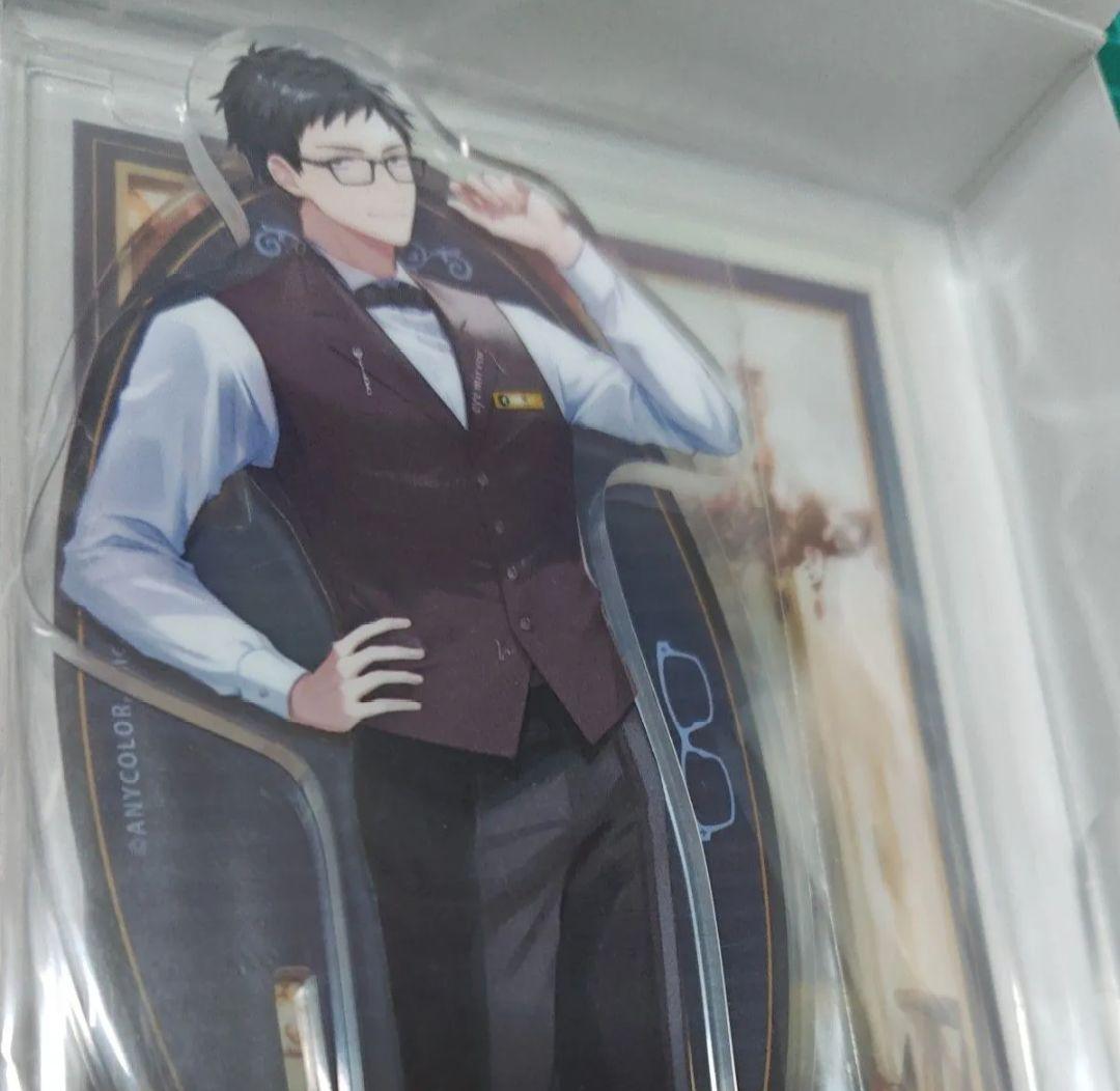 社築 モデル グッズセット 執事眼鏡 にじさんじ コラボ デモレンズ メガネ