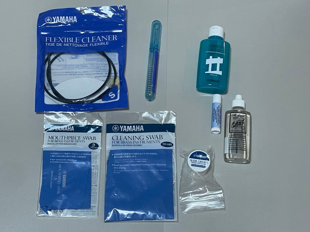 YAMAHA トランペット本体とクリーニングセット