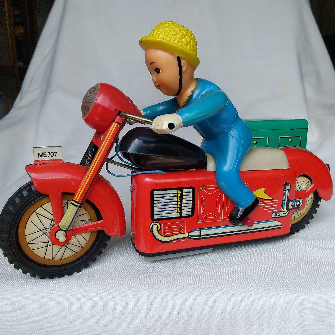 中国製 ビンテージ ブリキ バイク オートバイ レトロ アンティーク