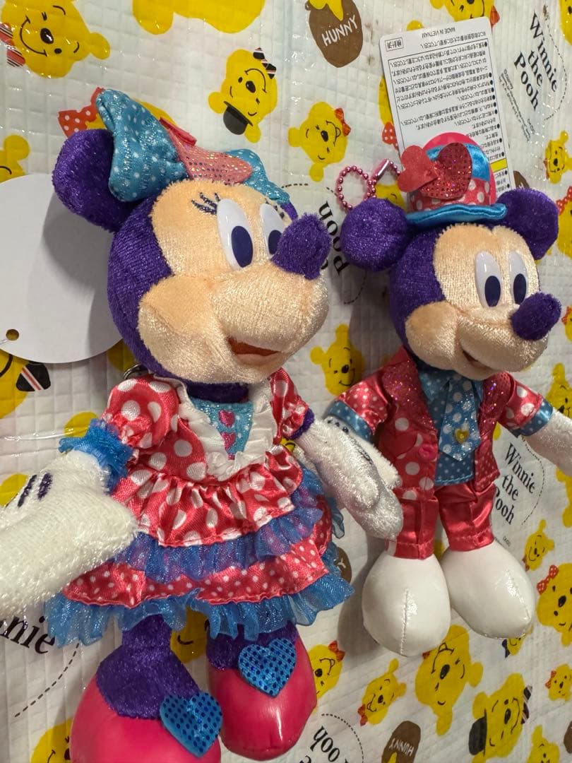 ミニーのファンダーランド2026 ミニーミッキーぬいぐるみバッチSET