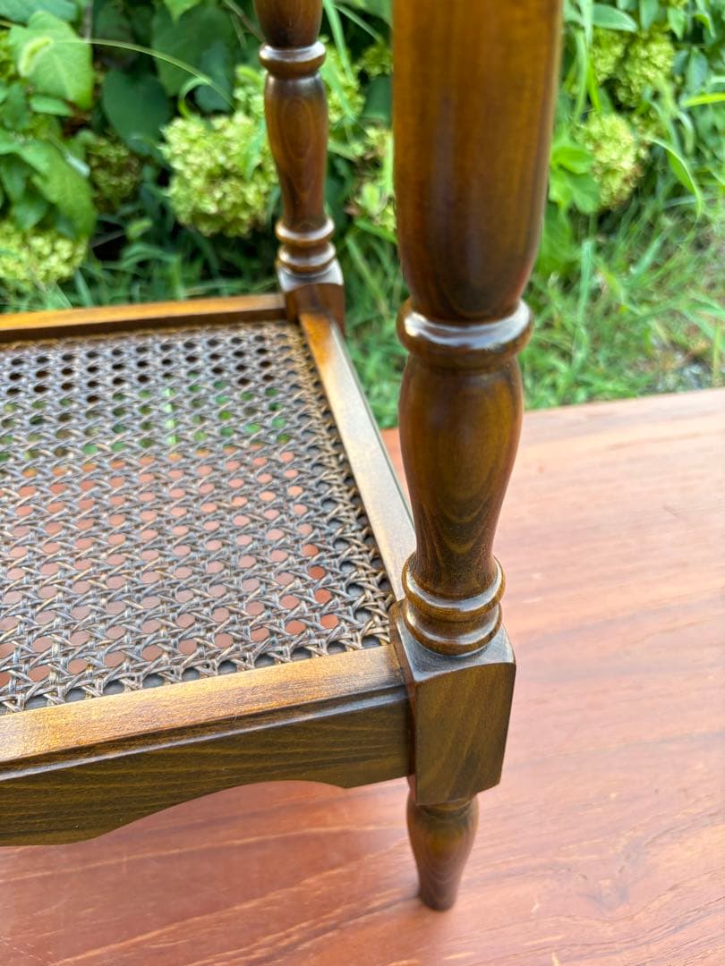 karimoku カリモク コロニアル　サイドテーブル　花台　フラワースタンド