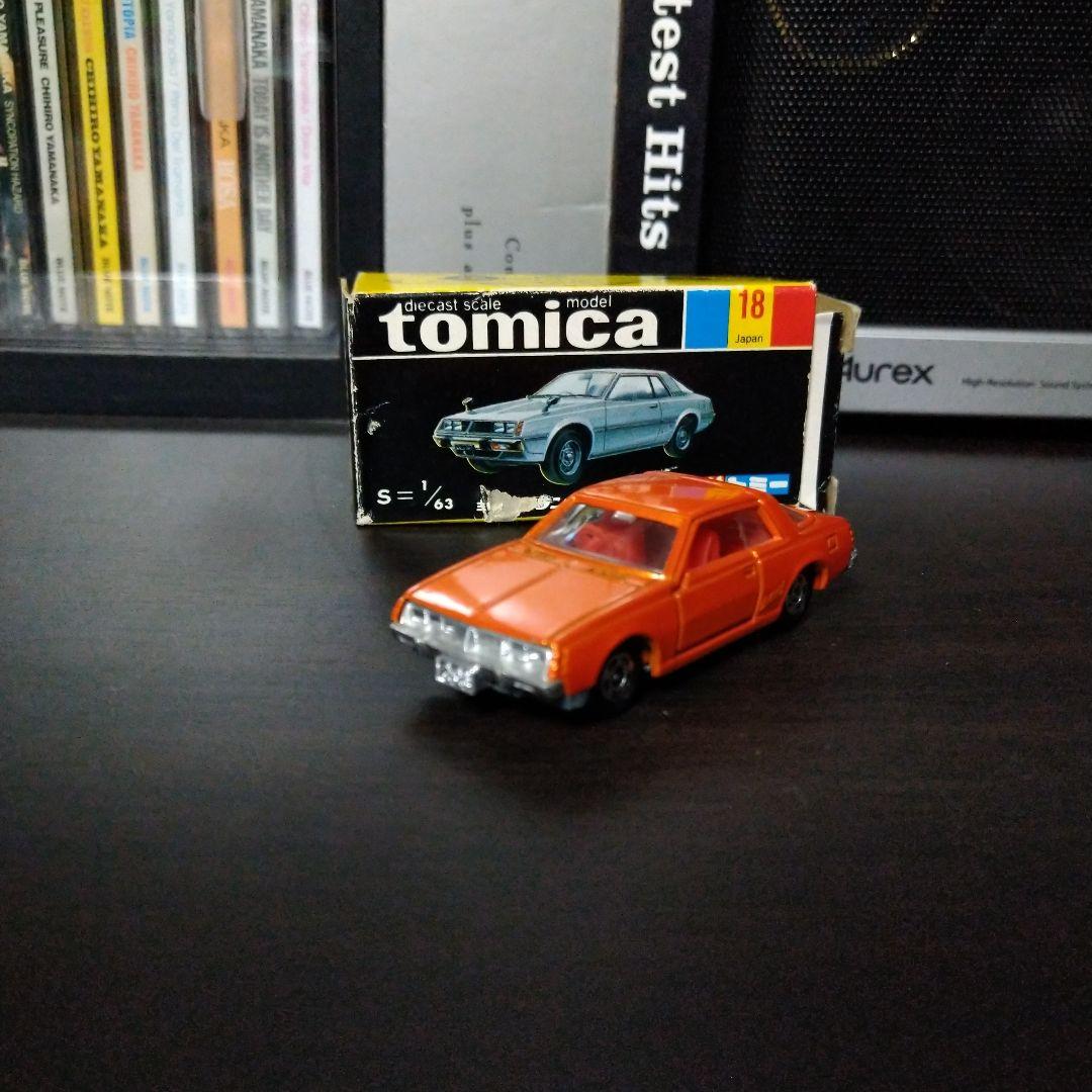 トミカ18-3三菱ギャランΛ2000GSR オレンジ