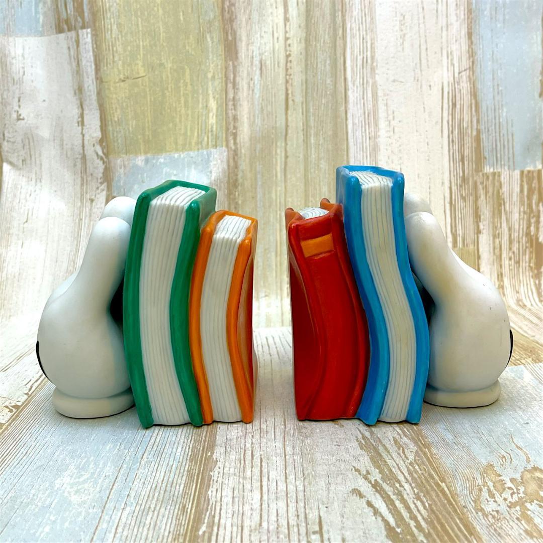 ミッキーマウス ミッキーハンド型 トゥーンタウン ブックエンド ブックスタンド