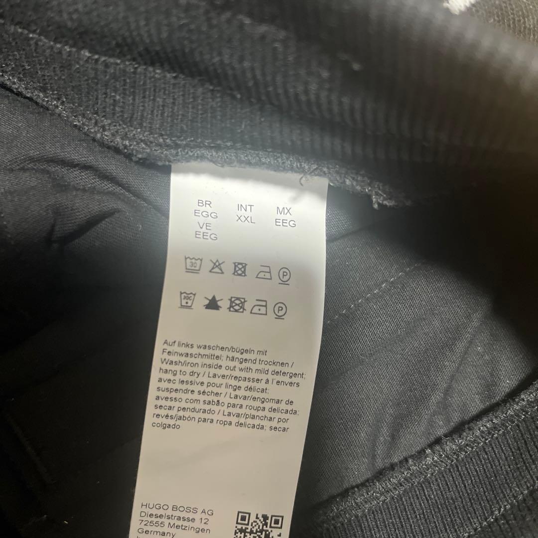 HUGO BOSS 裏起毛 サイドロゴ フルジップ パーカー セットアップ