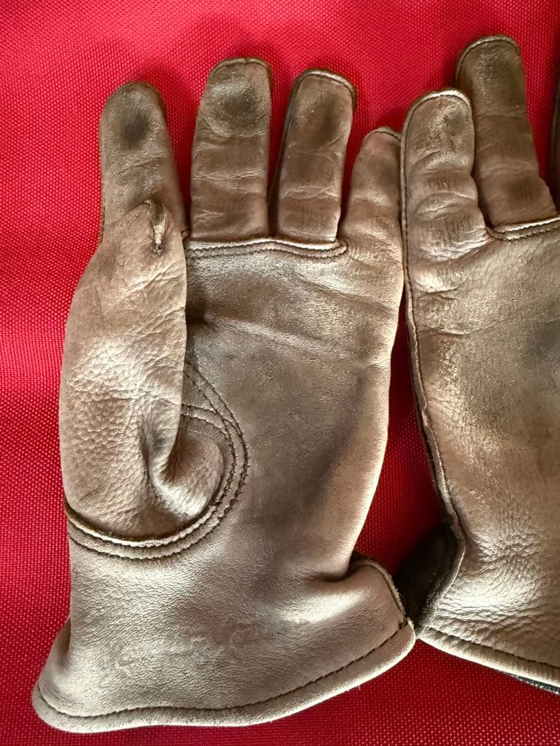 ラングリッツ　langlitz グローブ　L レザーグローブ
