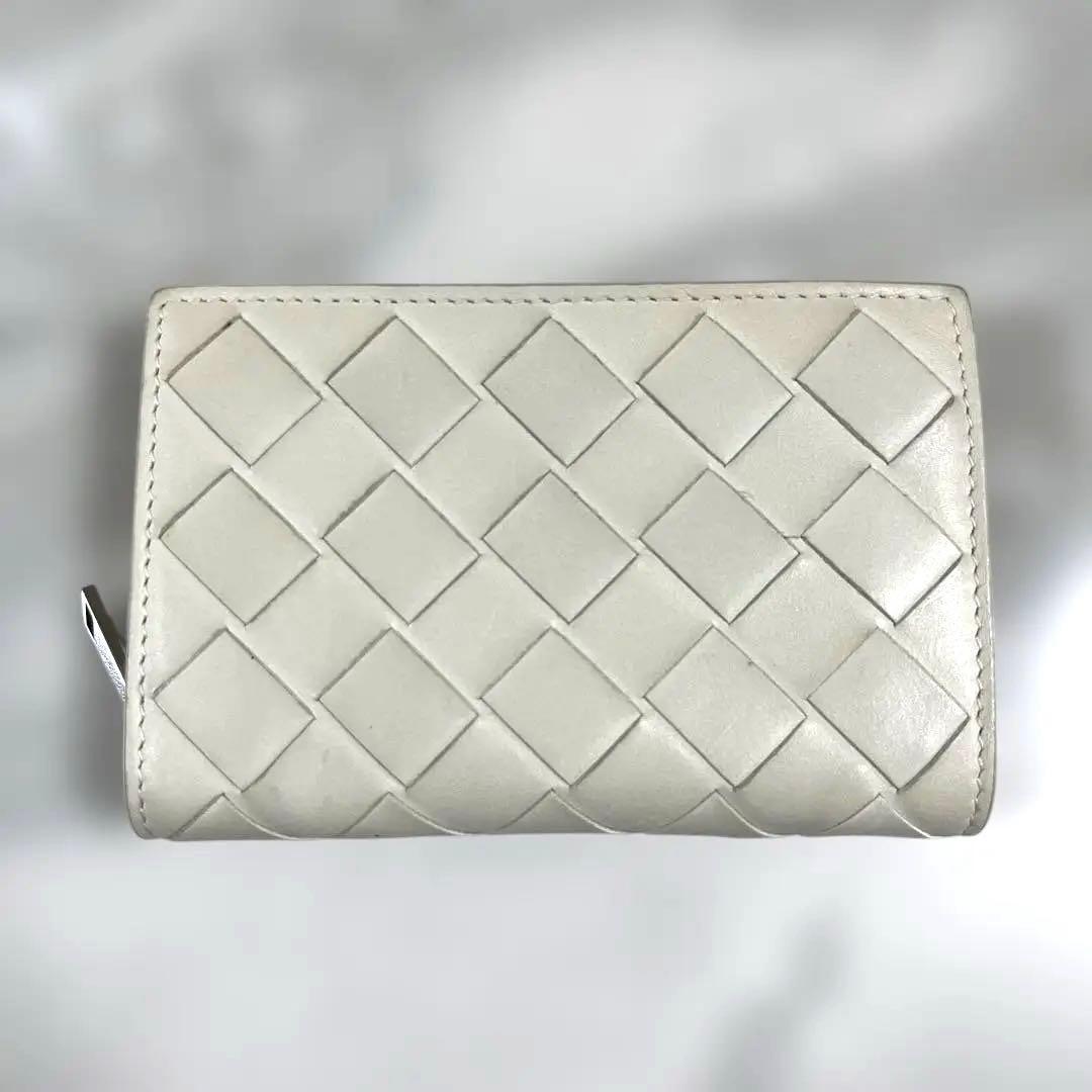 【美品】BOTTEGA VENETA/ボッテガべネタ ミニ財布
