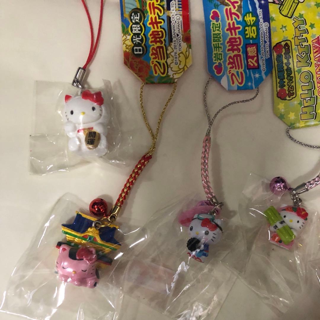 ご当地キティ 根付け 沖縄 日光 久慈 川越 Kitty さとうきび 海女