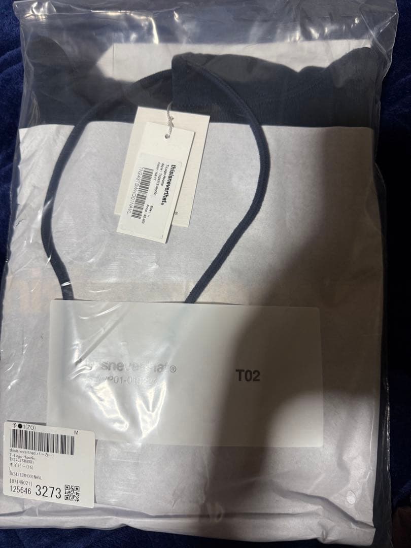 ディスイズネバーザットパーカー正規品ZOZO購入