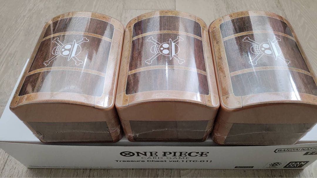 ワンピース トレジャーチェストセット - TC01 3ボックスセット　未開封