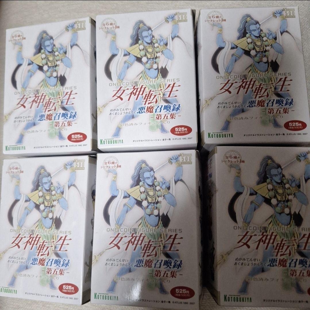 【新品】ワンフィギュアシリーズ『女神転生　悪魔召喚録　第五集』　6種セット