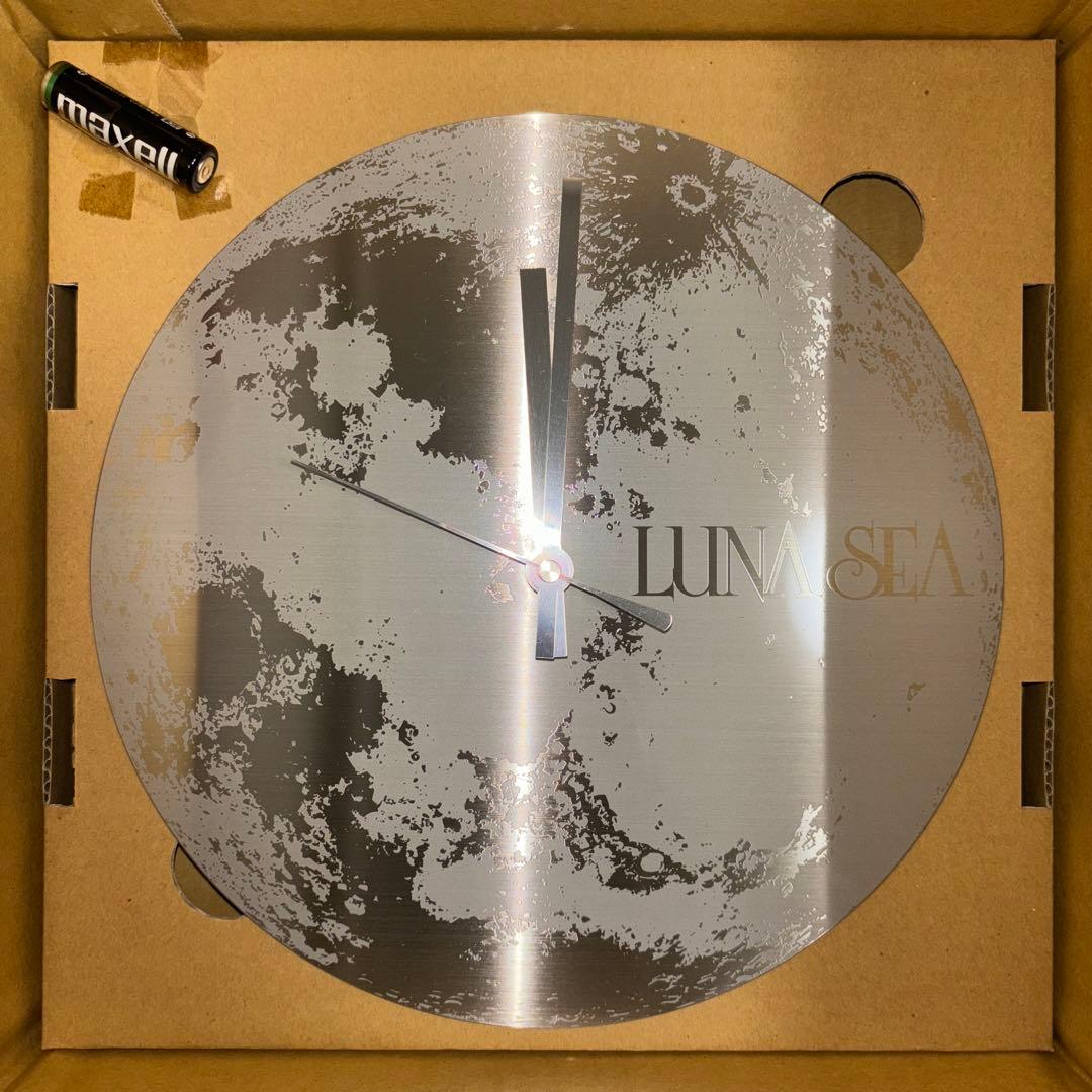 LUNA SEA 時計 レア 入手困難 ロゴ 月 掛け時計 インテリア ルナシー