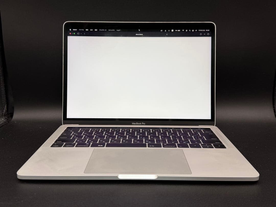 MacBookPro13 2016 TB 4ポート i5 8/256 電池95回