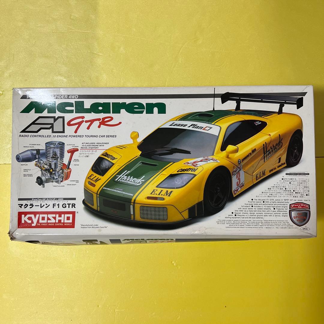 KYOSHO McLaren F1 GTR 4WD ラジコンカージャンク品当時物
