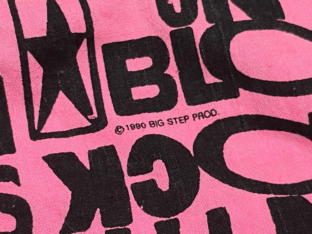 90s　ビンテージ　USA製　バンド　ロック　ミュージシャン　NKOTB　総柄