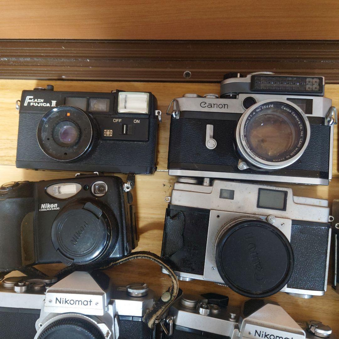 ★ジャンク★フィルムカメラセット Nikon Canon Minoltaなど