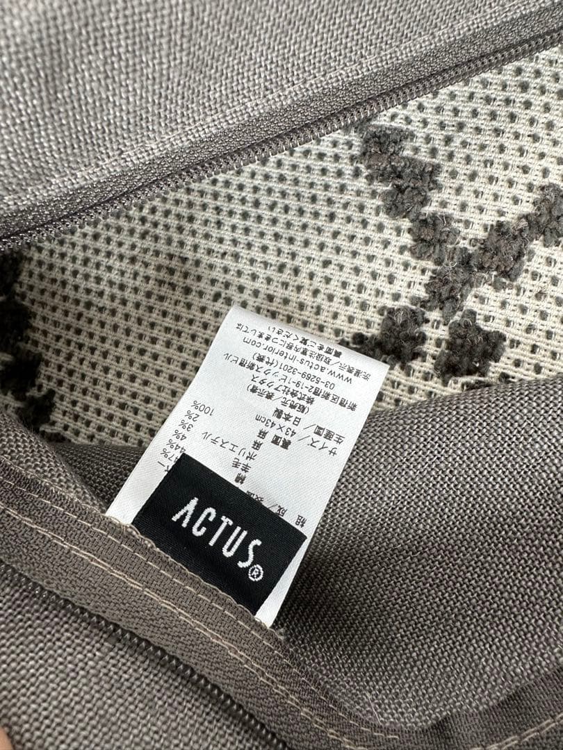 展示品 ACTUS アクタス クッションカバー 管理No.※r2