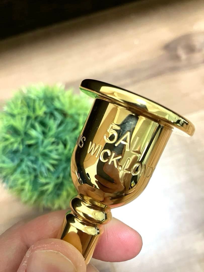 ⭐️【ロンドンフィル御用達】ＤＷ ヘリテージ トロンボーン マウスピース 5AL