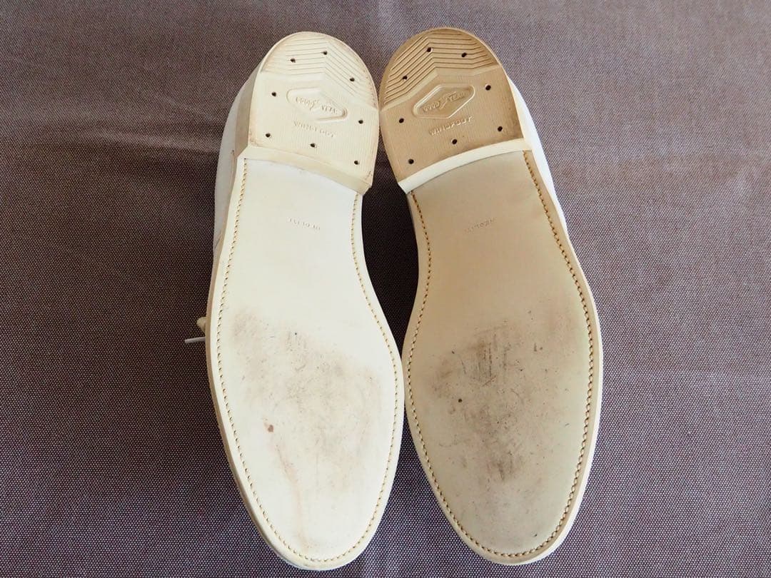 靴 60s Freeman White bucks shoes W/Box