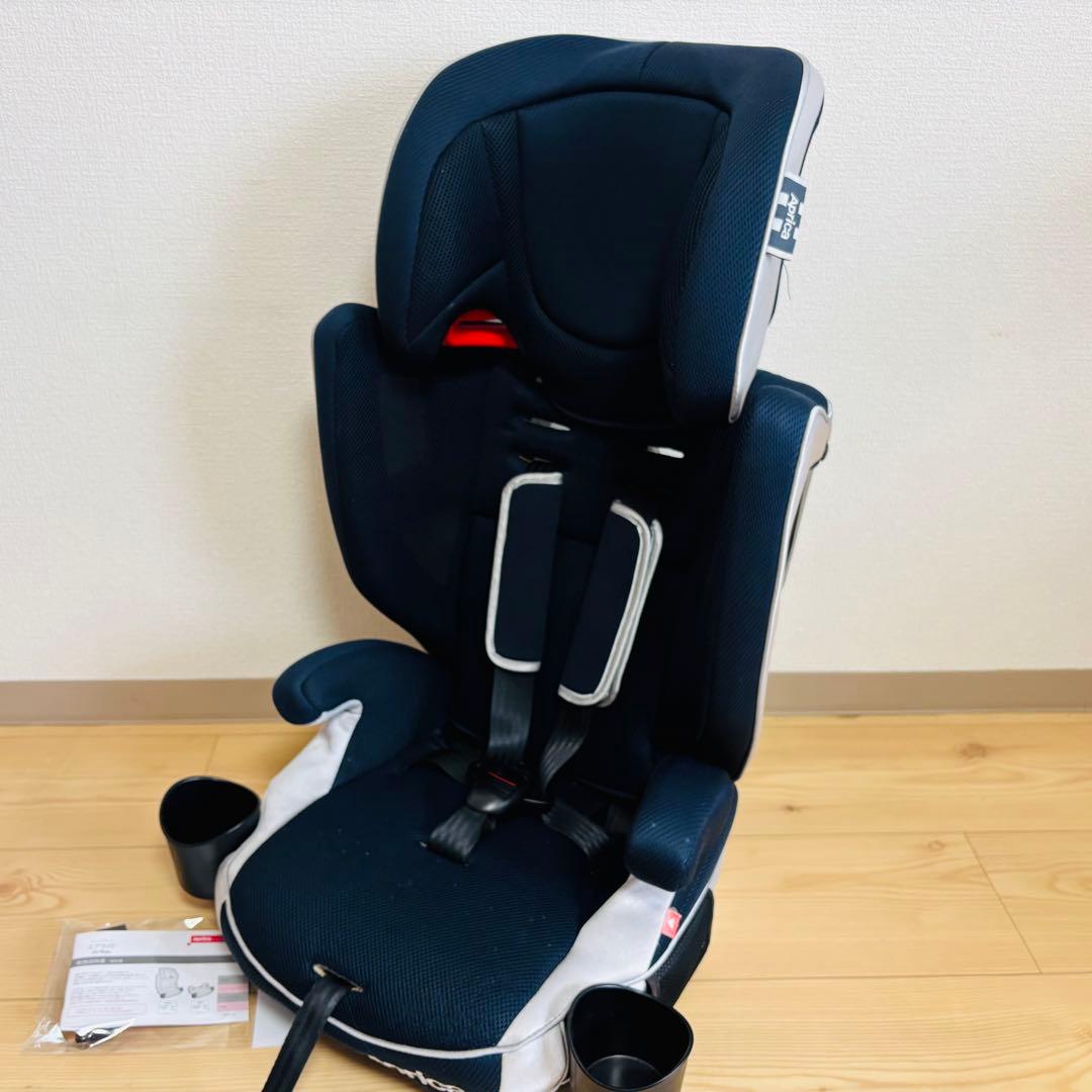 【美品】Apricaアップリカ チャイルドシート エアグルーヴ ジュニアシート