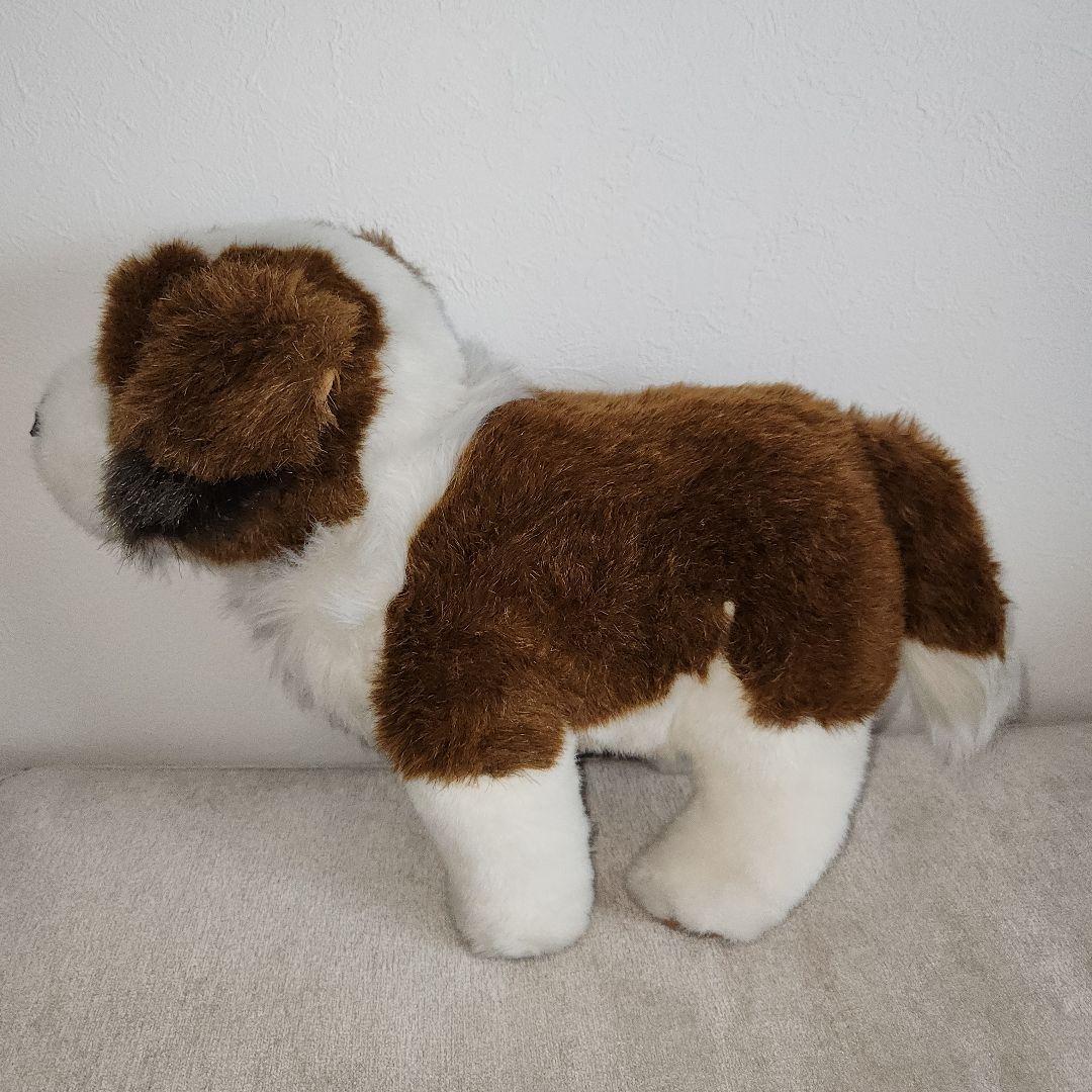 セントバーナード 子犬 BIG ぬいぐるみ レトロ