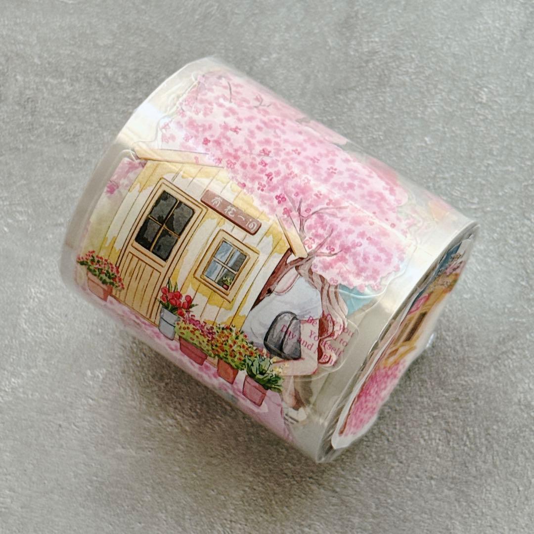 ⭐️SALE⭐️ 繁星梦屿《巷陌寻春》海外マスキングテープ　マステ 【2455】