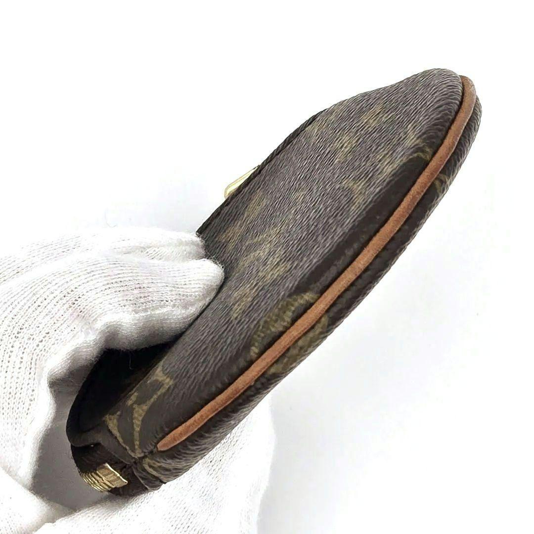 【美品】ルイヴィトン モノグラム 丸型 ポルトモネロン ケース