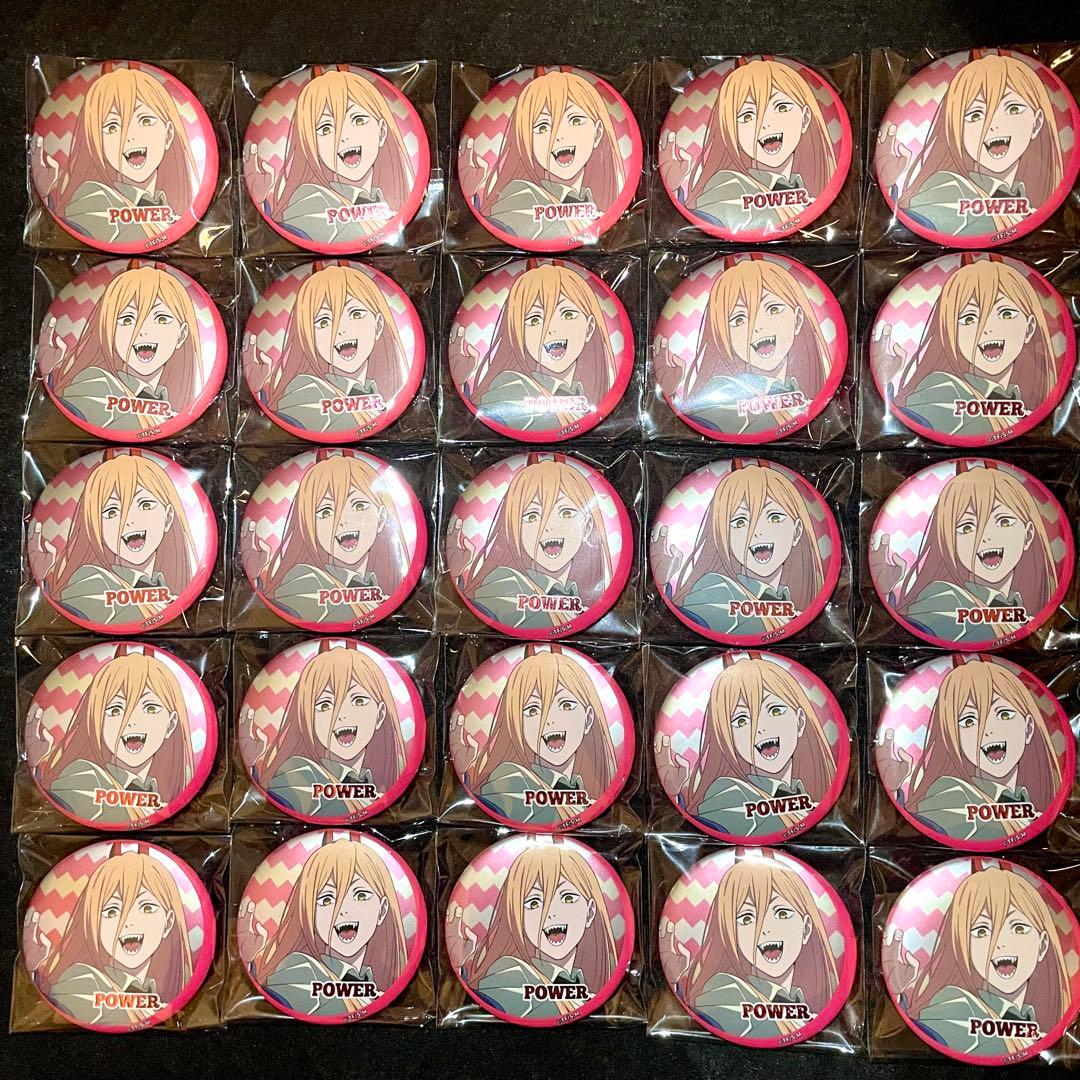 チェンソーマン カフェ cafe マットホログラム缶バッジ パワー 25個
