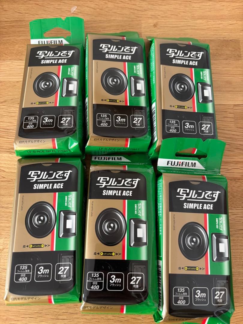FUJIFILM 写ルンです　期限切れ　6個セット