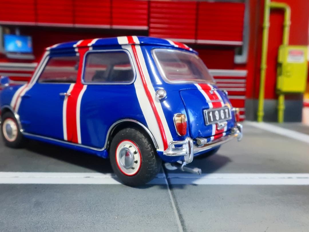 フランクリンミント ユニオンジャックミニ 1/24 ダイキャストメタルカー