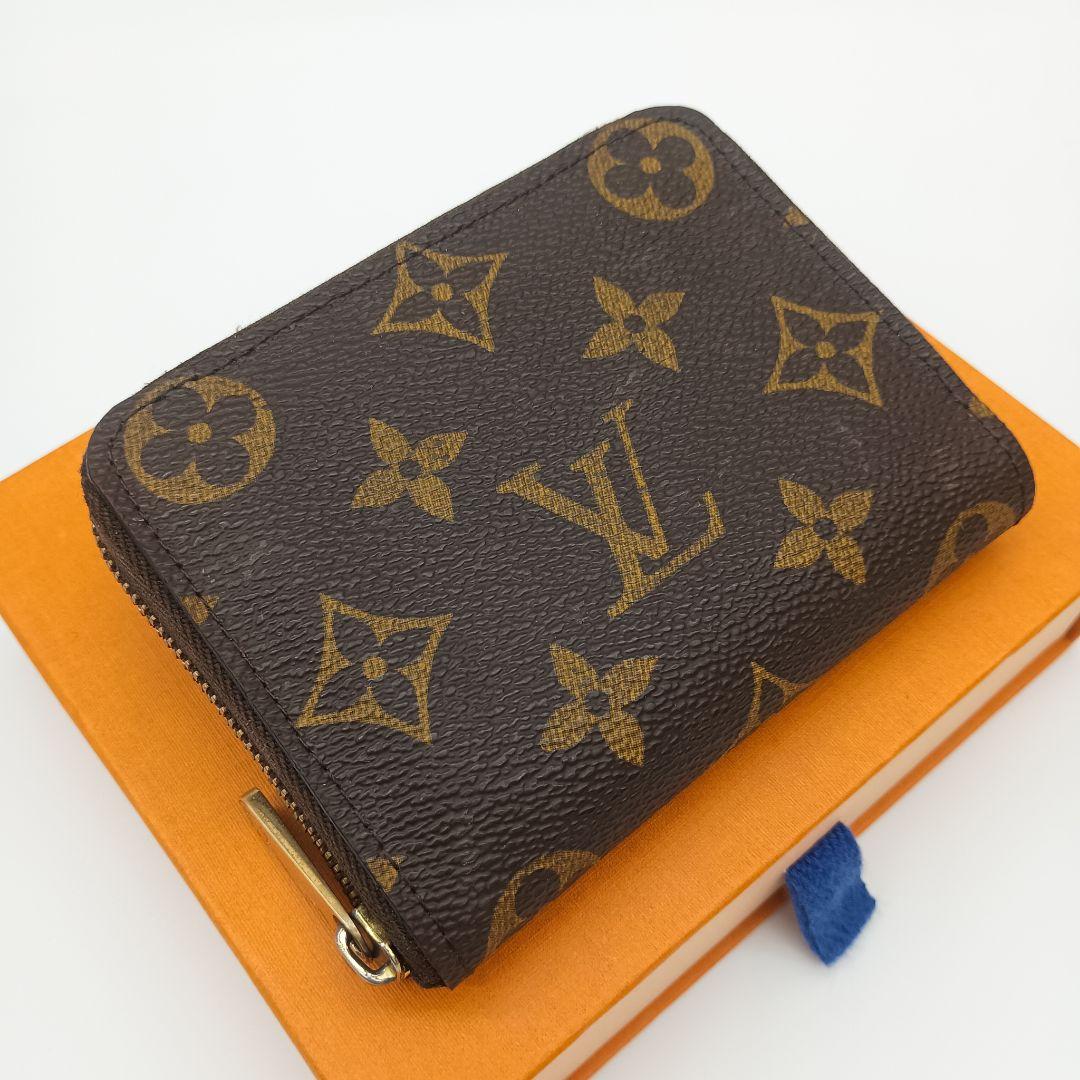 【美品S】ルイヴィトン　ジッピーパース　モノグラム　コンパクト財布