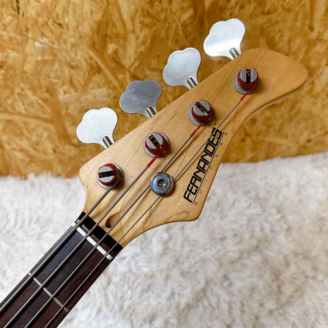 FERNANDES PBタイプ プレシジョンベース レッド 赤 初心者 プレベ