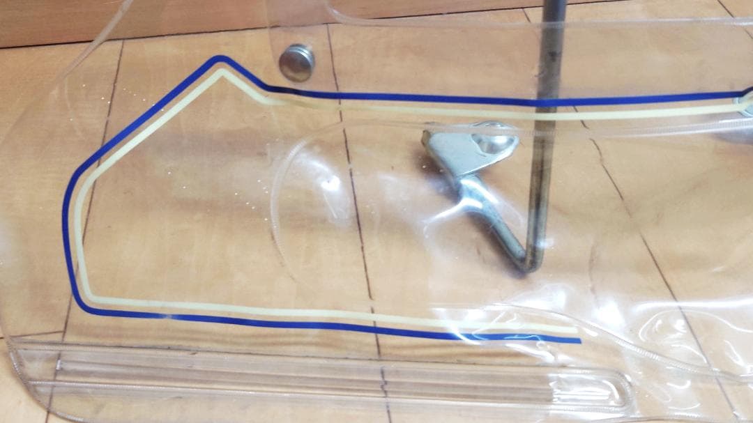 希少品　スーパーカブ用東京風防製　ウインドシールド
