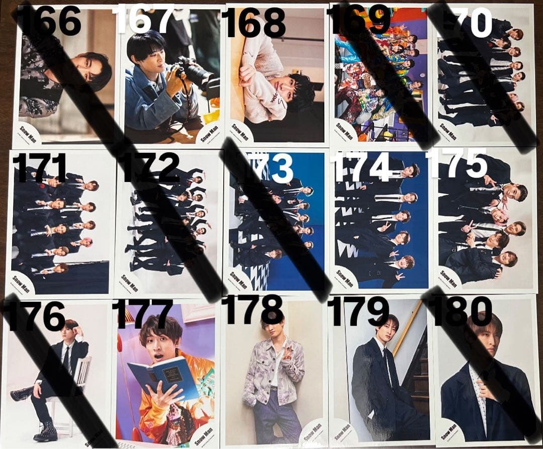 【バラ売り可】 Man 公式写真 201枚