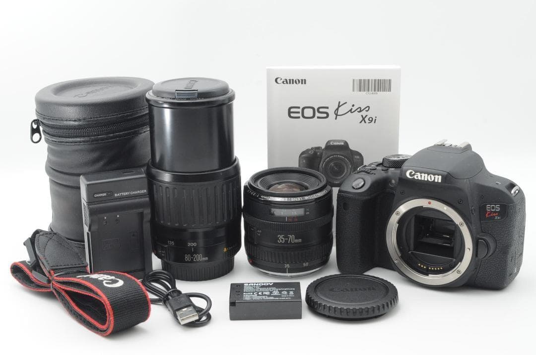 ☆新品級☆新春初売りSALE☆ Canon EOS Kiss x9i ダブル