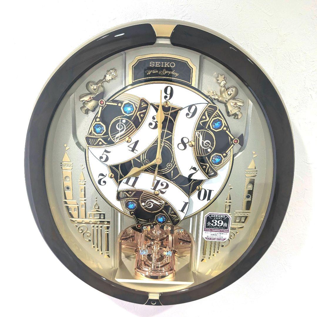 SEIKO セイコー RE579B 高音質メロディー　掛時計 電波時計