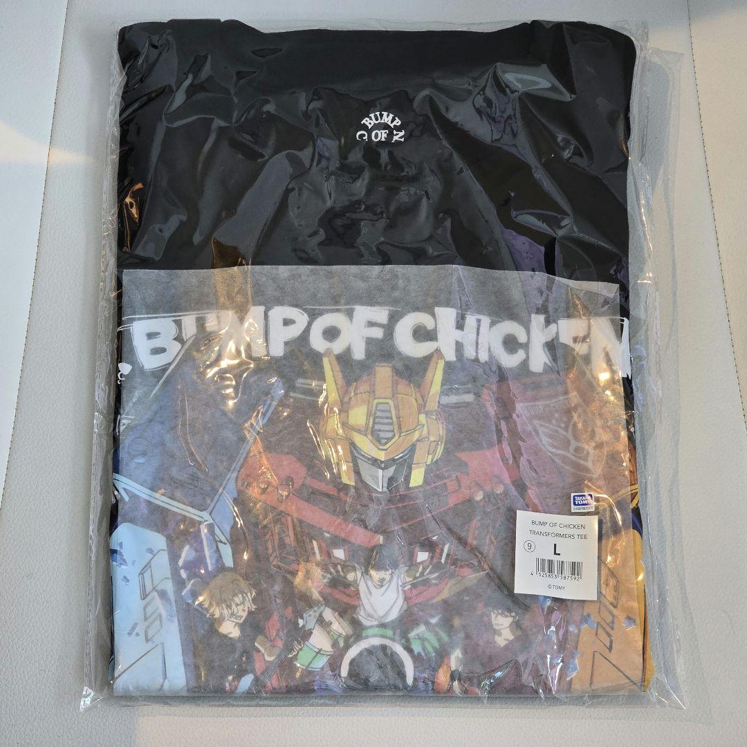新品・Lサイズ【Tシャツ】トランスフォーマー×BUMP Tシャツ 2024 黒