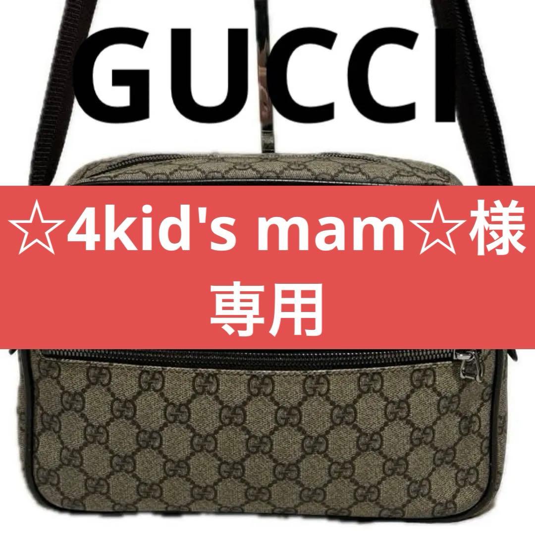 ☆4kid's mam☆ グッチ カメラバッグ ショルダーバッグ 819
