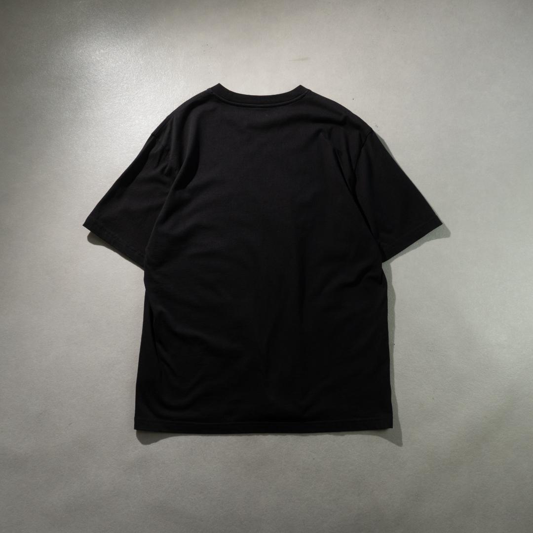 PALACE ハンドグラフィックプリント半袖Tシャツ ブラック/CZ256
