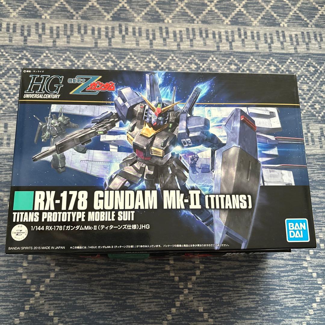 新品未開封 HGUC ガンダムMk-Ⅱ ティターンズ マラサイ ハイザック
