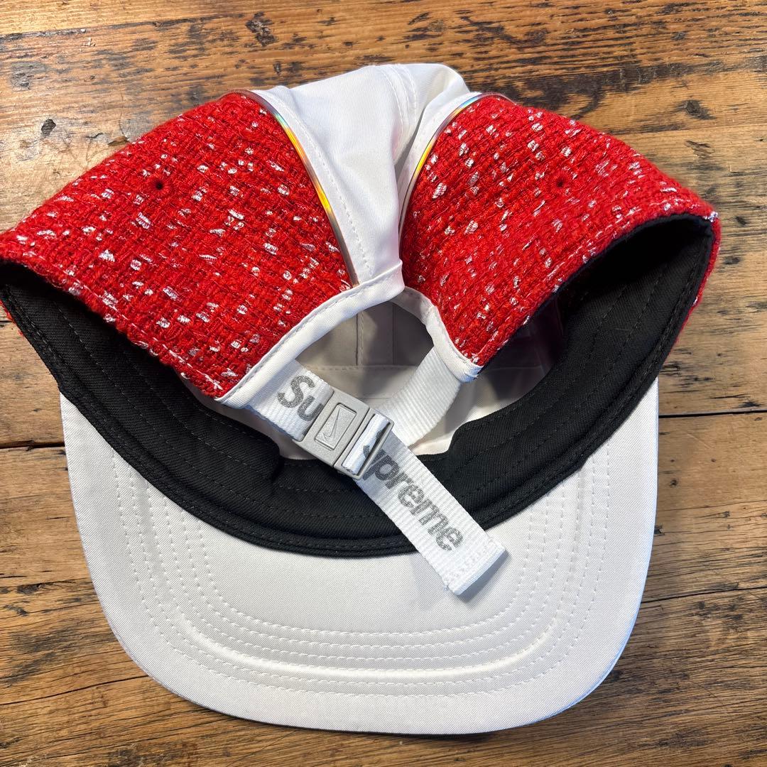 SUPREME NIKE/19SS/Boucle Running Hatキャップ