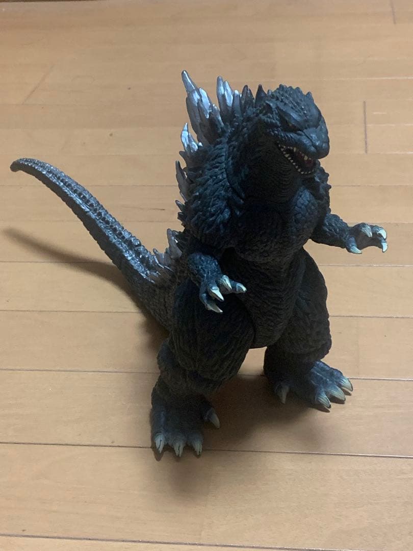 ゴジラ・メカゴジラ三式機龍 ソフビ3体セット　2002(2004)