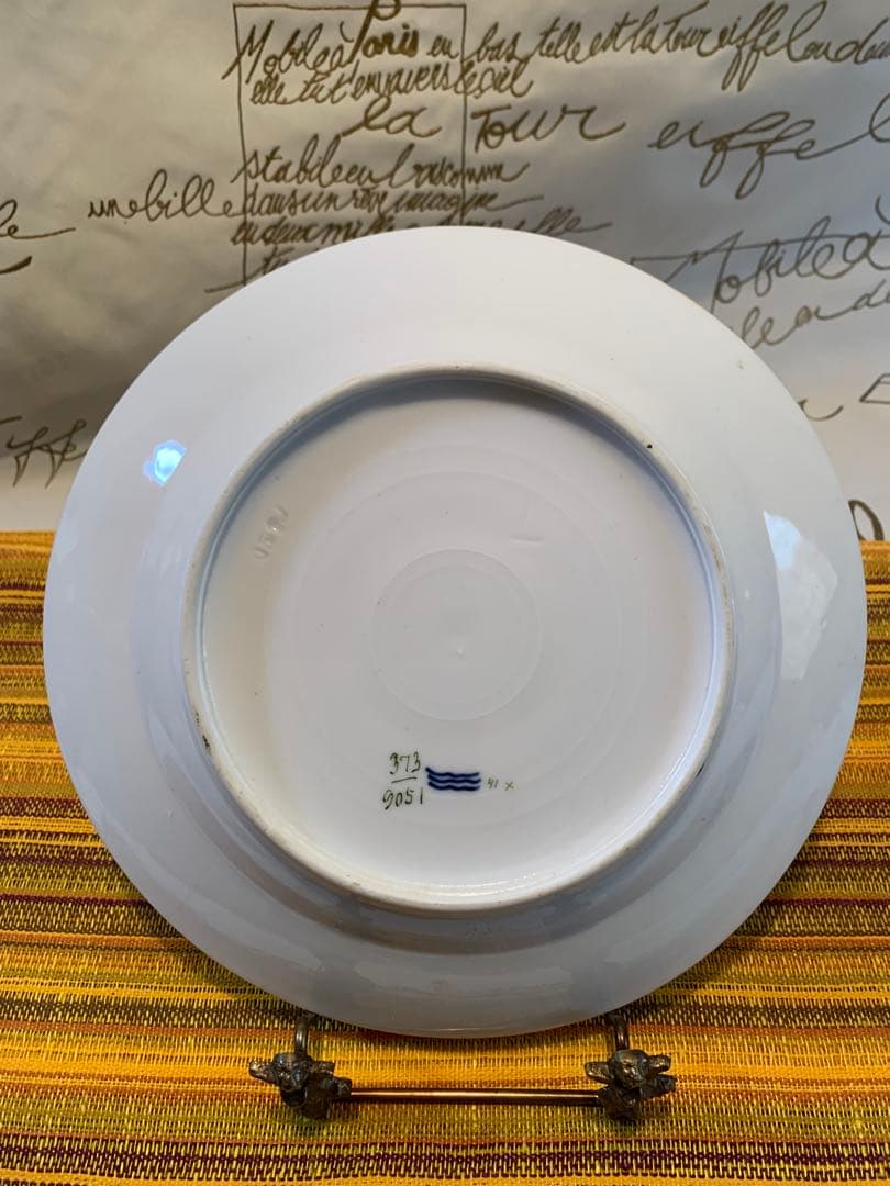 ロイヤルコペンハーゲン　レアな1870年アンティークの桜絵柄の絵皿！素敵です！