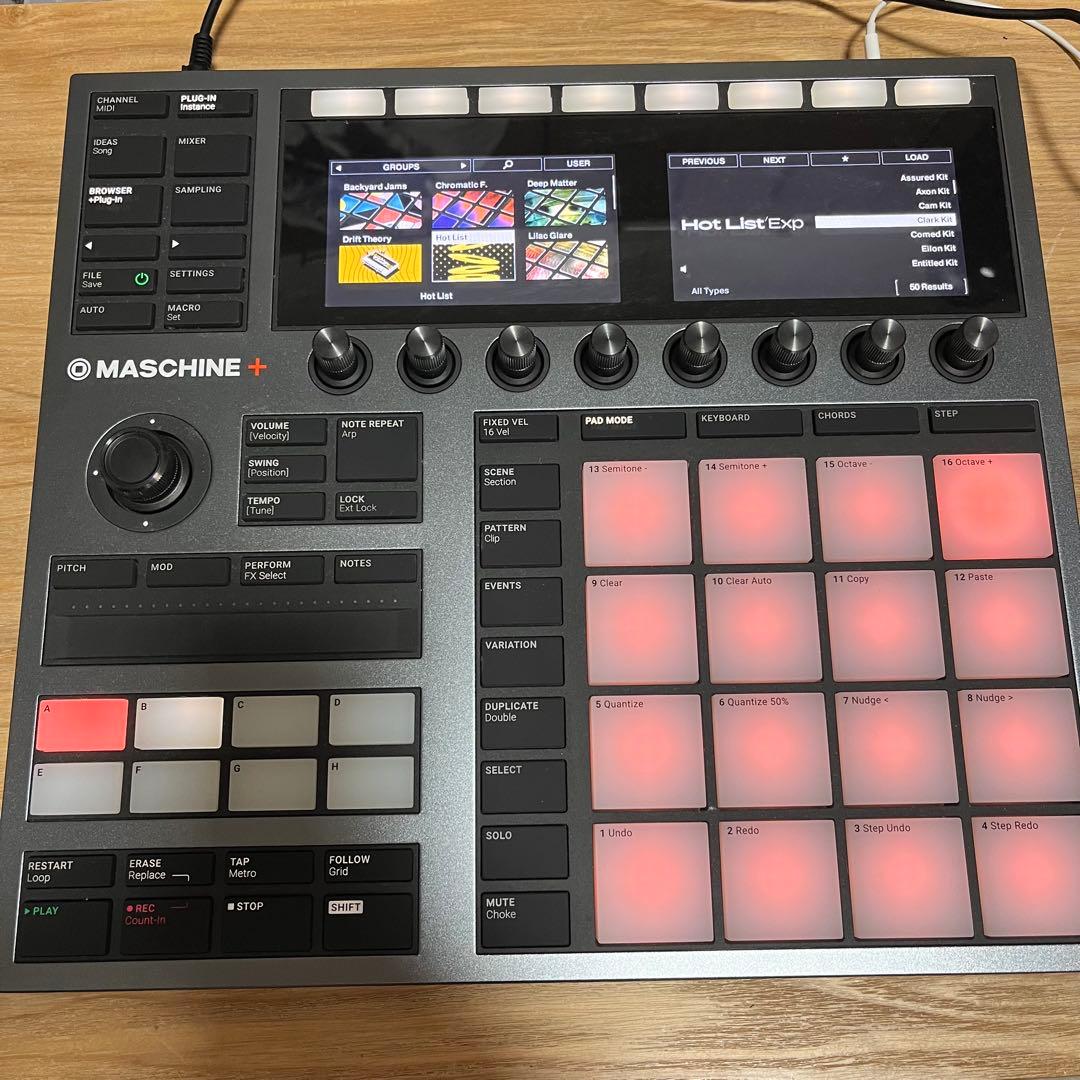 Native Instruments MASCHINE+スタンドアローン