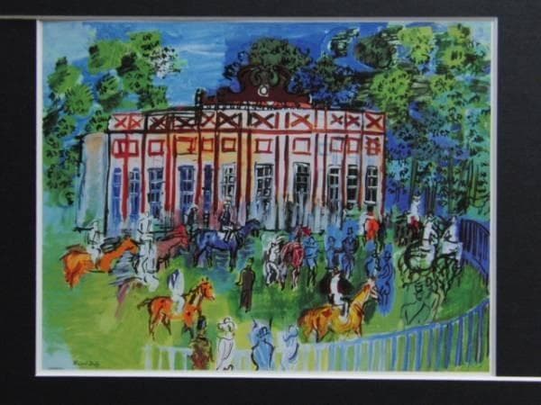 Raoul Dufy、PADDOCK A CHANTILLY、海外版超希少レゾネ