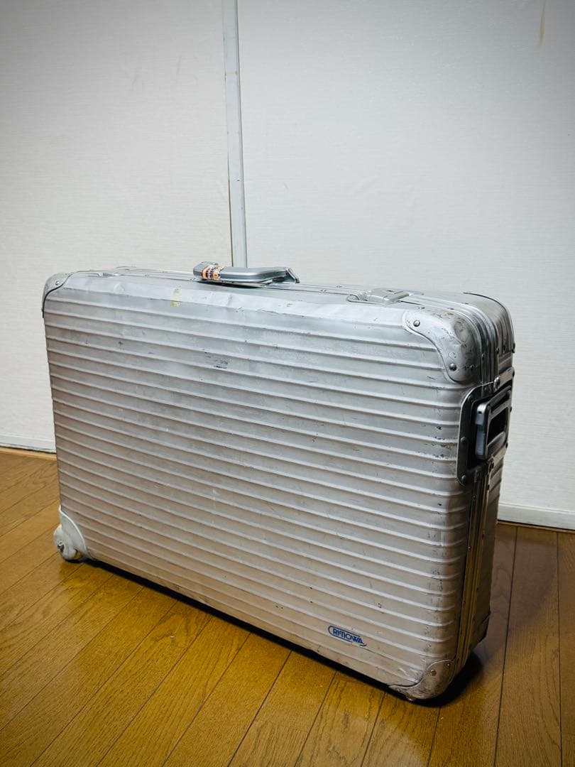 【処分価格】リモワ RIMOWA Topas 2輪 プルタブ　ビンテージ　アルミ