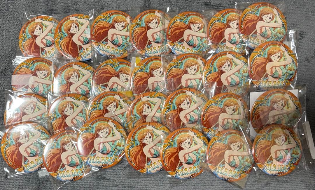 ONEPIECE ワンピース 輩缶バッジ 新世界の海 27弾 ナミ まとめ売り
