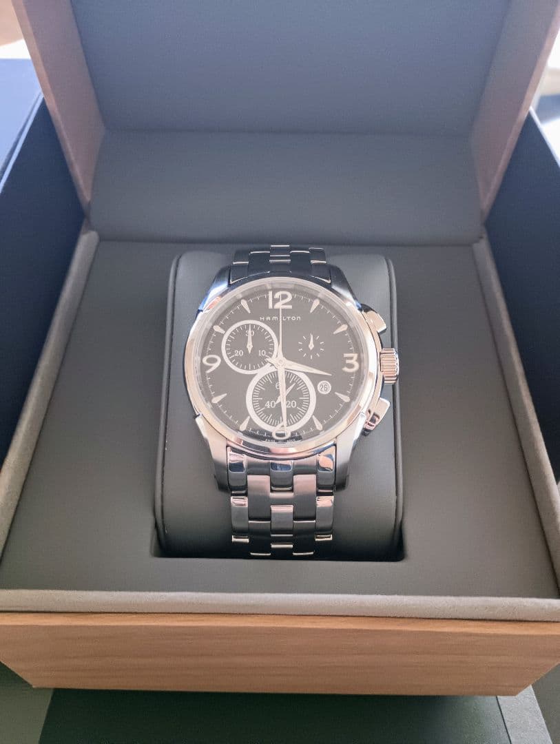 マ*サ様 【新品未使用】ハミルトン　ジャズマスタークロノグラフ　H3261213