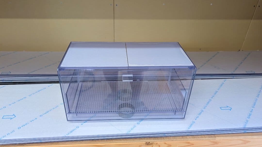 オーバフロー用ウールボックス　引き出し式　430x200x200高さ